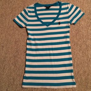 Ralph Lauren sport v neck tee