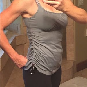 Lulu lemon top grey