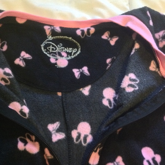 Authentic Disney Minnie Mouse Footies - Picture 2 of 3