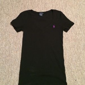 Ralph Lauren v neck sports tee