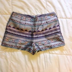 Fancy Aztec Shorts
