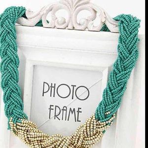 braided necklace