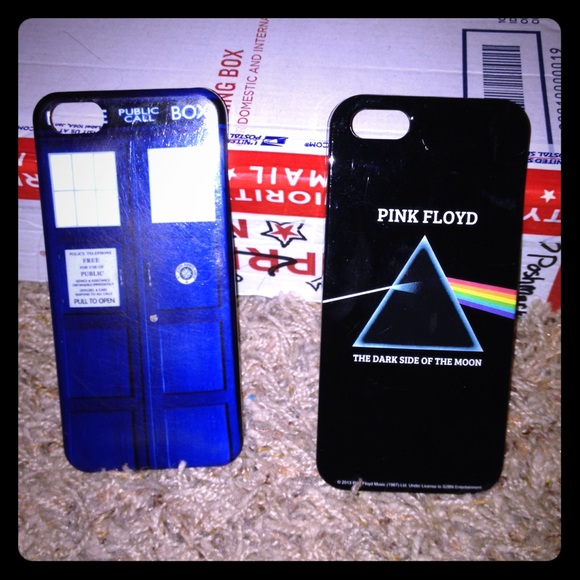 Tardis and Pink Floyd iPhone 5 Cases