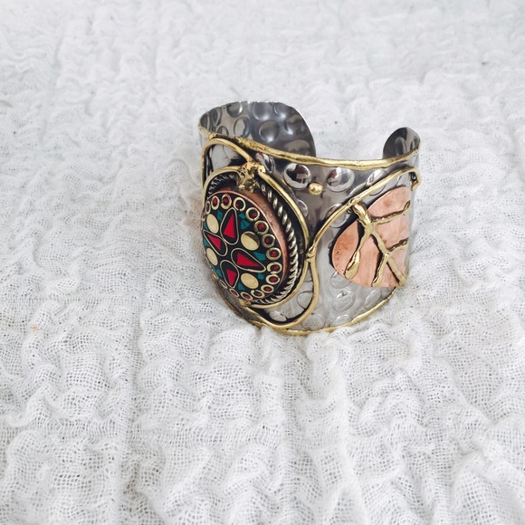 Garden cuff bracelet