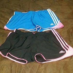 Women's Adidas athletic shorts bundle size M