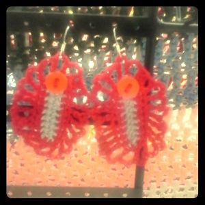 Crochet earrings