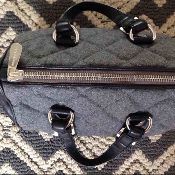 SOLD❗️Michael Kors Small Grayson Flannel Leather - Picture 3 of 4