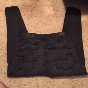 American eagle jegging black pants