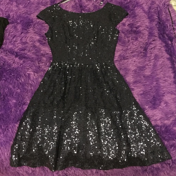 B Darlin' Navy Homecoming Dress