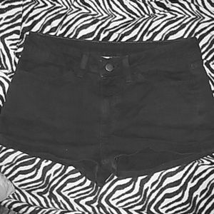 Black shorts