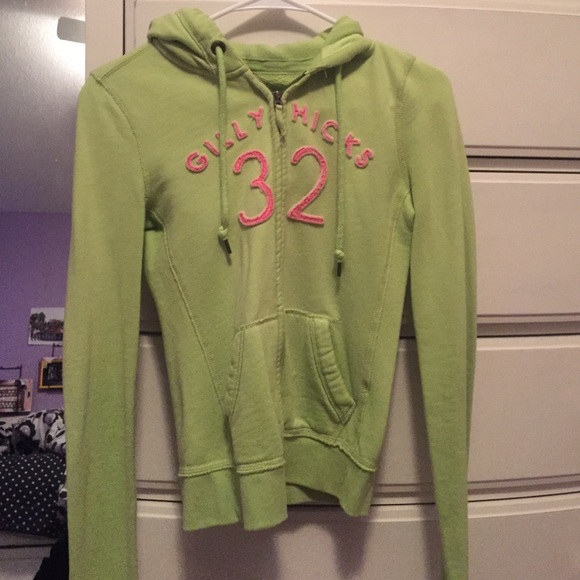 Gilly hicks green sweatshirt