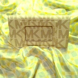 Michael Kors wallet and checkbook