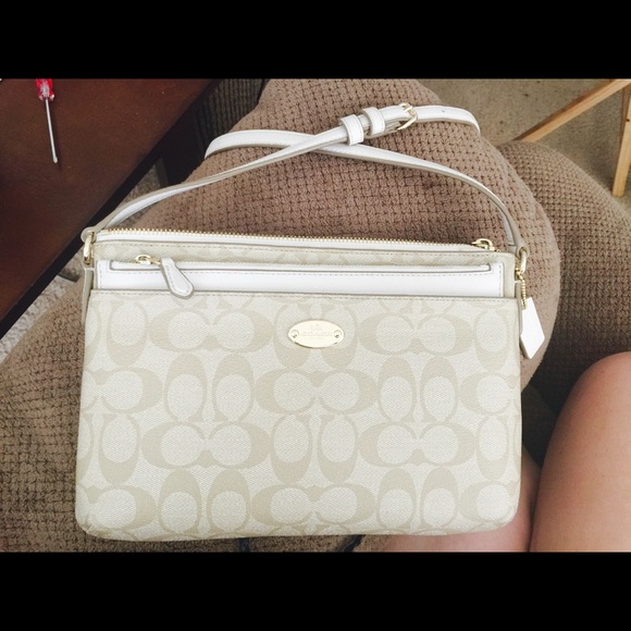 Coach cross body purse