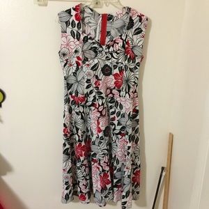 Vintage-like swing dress