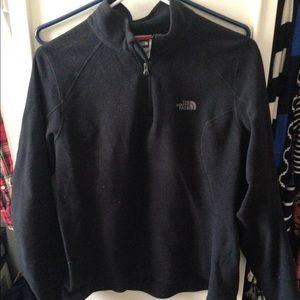 The North Face half zip women's fleece sz M