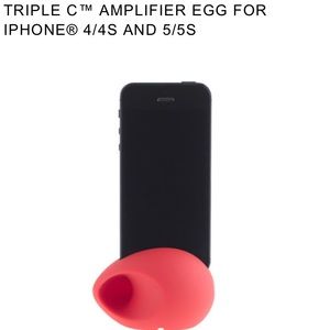 Amplifier Egg for iPhone 4/4s and 5/5s