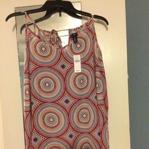 Gap size XL retro print summer dress