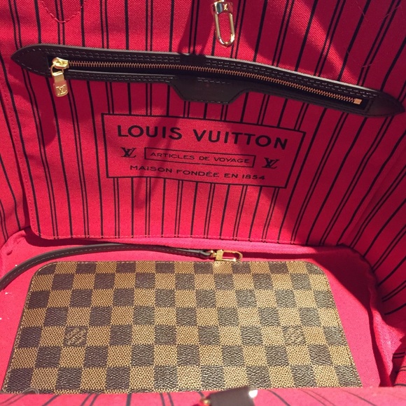 (Sold) New Louis Vuitton Neverfull MM Damien Ebene - Picture 2 of 4