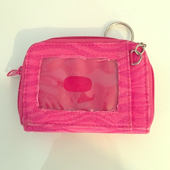 🎀 Pink 🎀 glitter wallet!!
