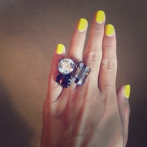 HENRI BENDEL COCKTAIL RING!!