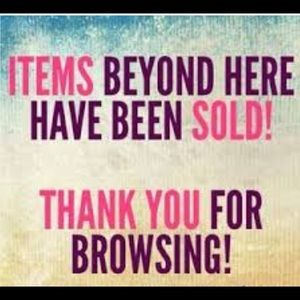 SOLD BEYOND THIS POINT