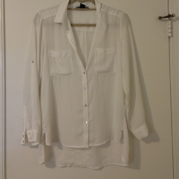 White button down shirt