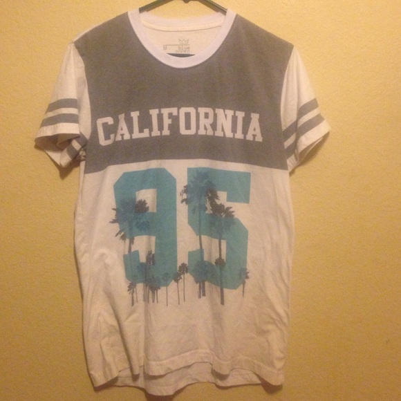 Blue crown California 95 men's shirt