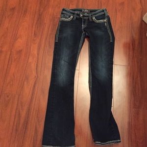 Silver jeans, Tuesday Surplus, dark wash