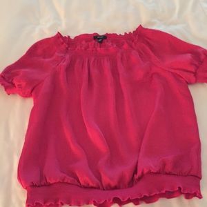 Hot Pink blouse