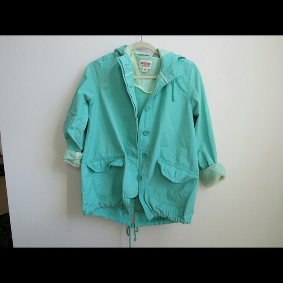 Mint green jacket