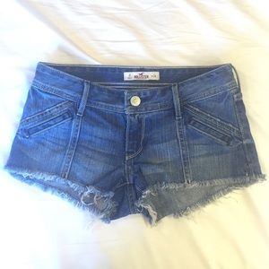 Hollister Low Rise Denim Shorts