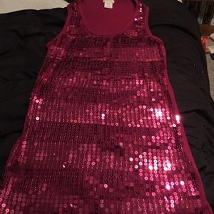 Maurice's sequined tank