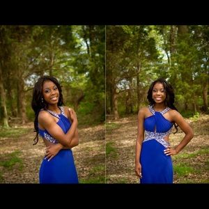 Betsy & Adam Prom dress size 0 no alterations