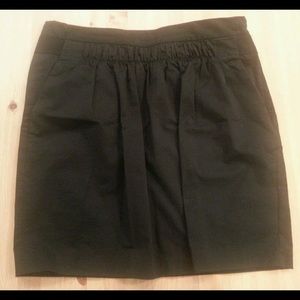 Banana Republic black skirt 8p A-line miniskirt