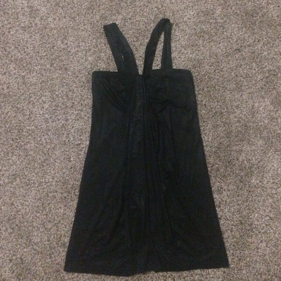 Women's black dress runs a little small