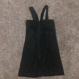 Women's black dress runs a little small