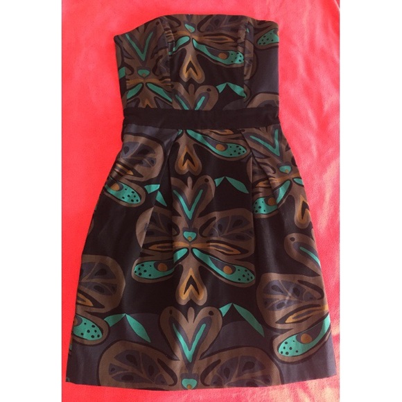French Connection strapless dress