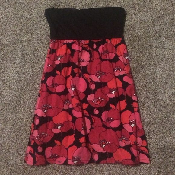 Judith March strapless dress