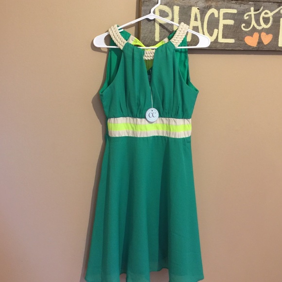Judith March 'summer green' Dress:{new with tags}