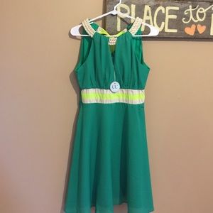 Judith March 'summer green' Dress:{new with tags}