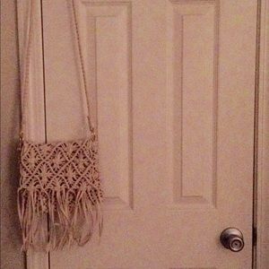 Nastygal Vanilla Fringe Bag