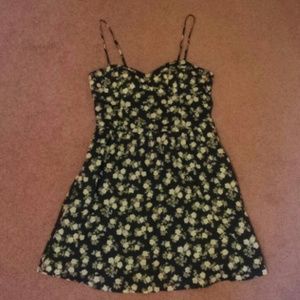 Floral print dress