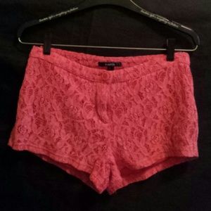 Floral Lace shorts