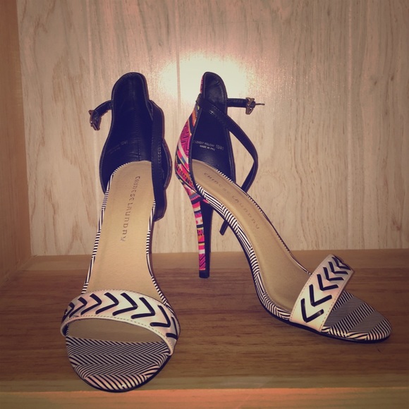 Chinese Laundry Open Toe Heels