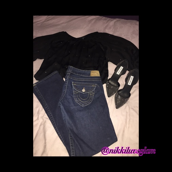 Vintage EUC True religion skinny leg jeans