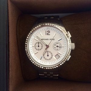 Silver Michael Kors watch