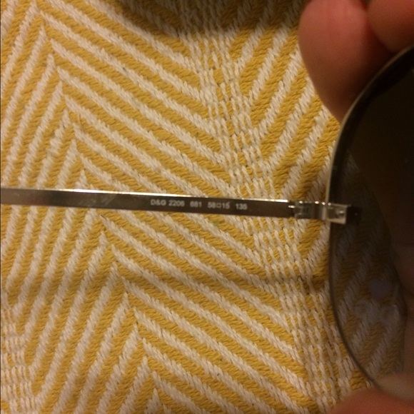 *SOLD* Dolce & Gabbana Aviators - Picture 4 of 4