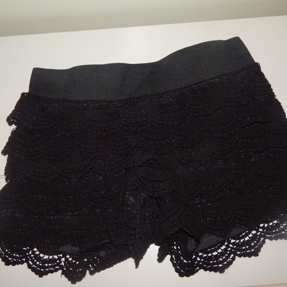 Black shorts