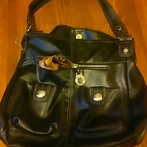 Franco Sarto black shoulder bag