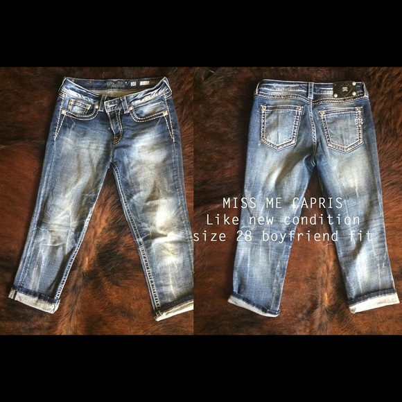 MissMe boyfriend capris